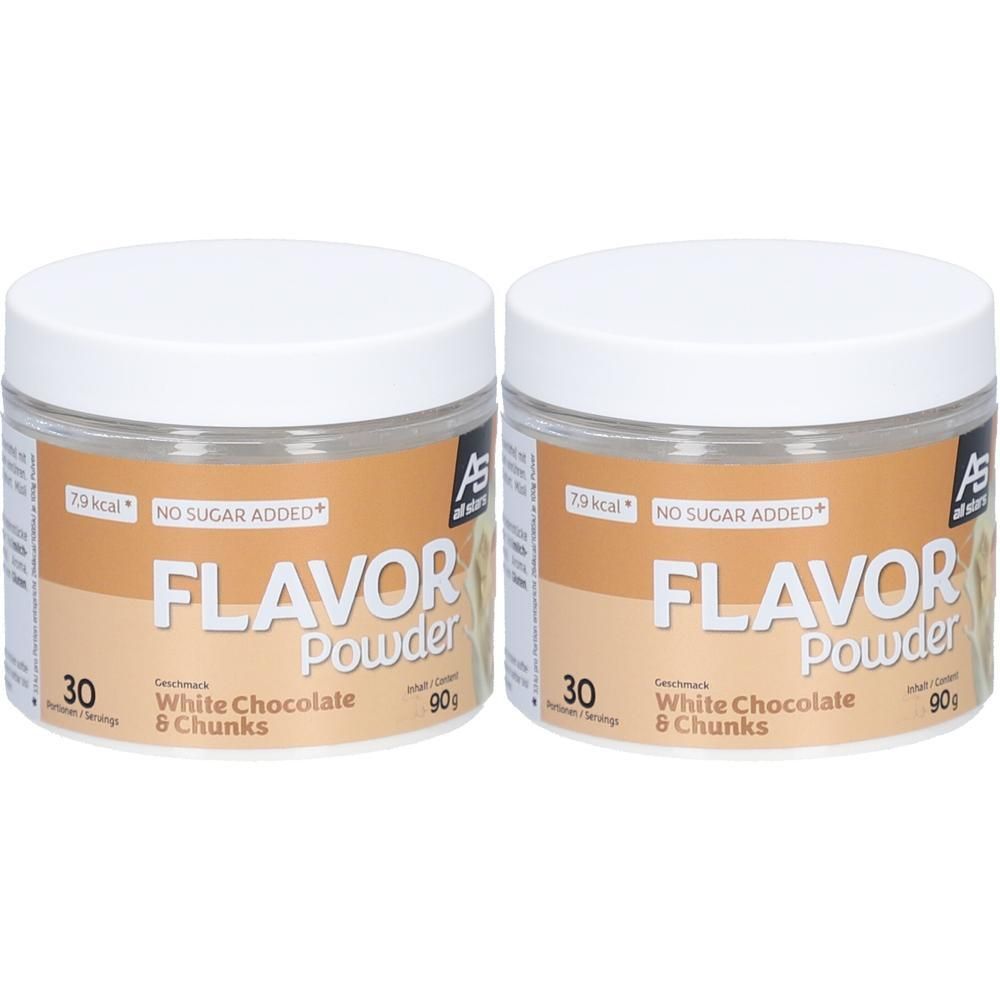 Flavor Powder White Chocolate & Chunks 90 g 2x 2x90 Pulver