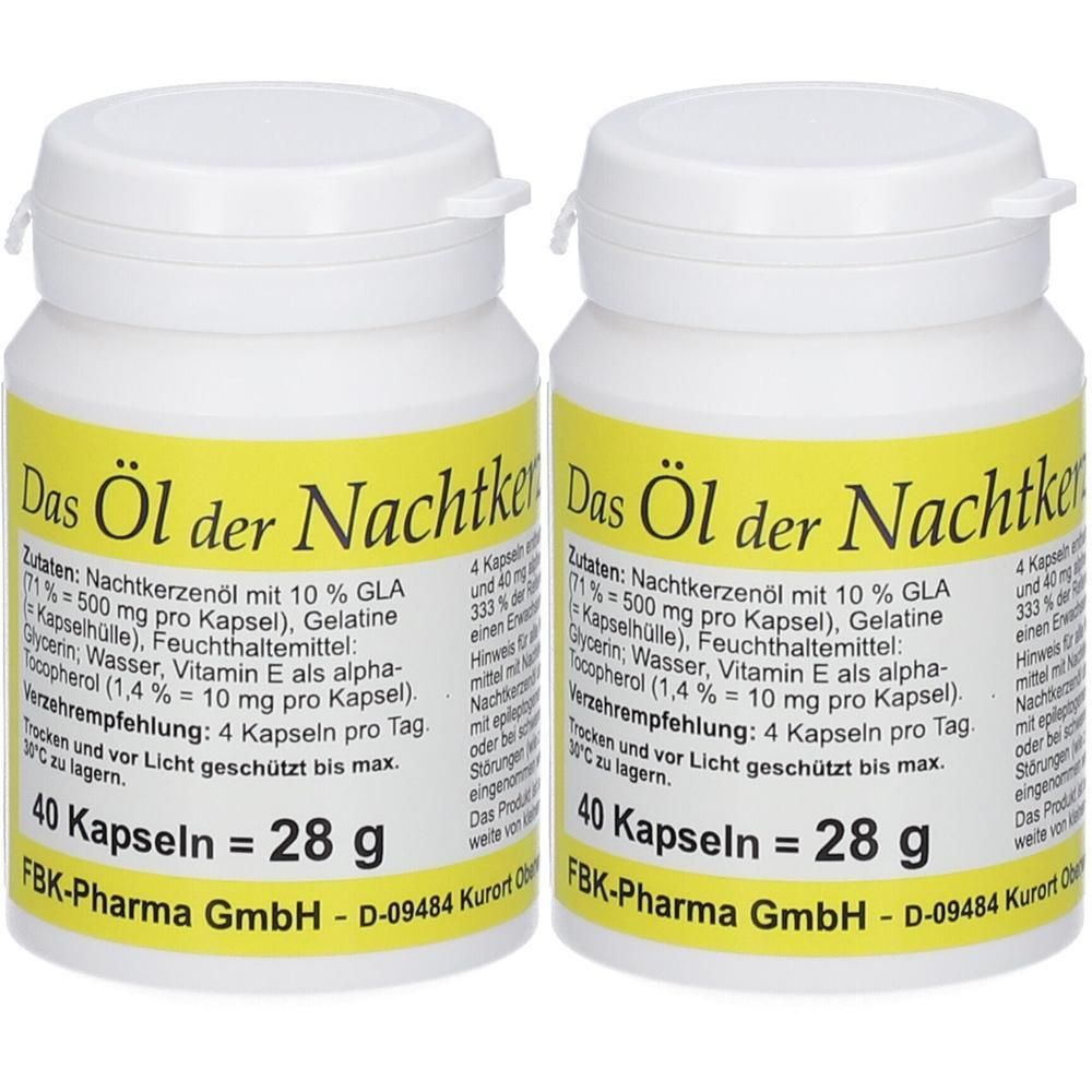 Nachtkerze ÖL Kapseln 500 mg 2x 2x40 St
