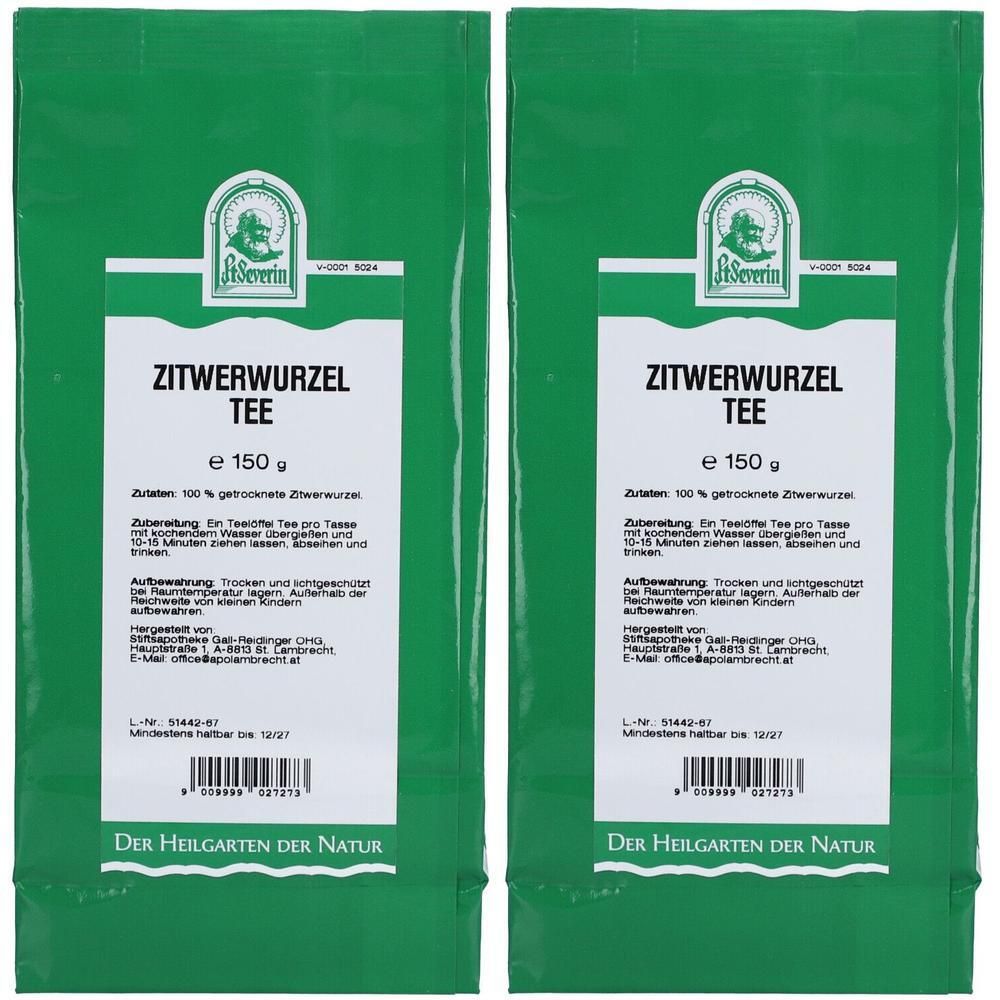 Zitwerwurzel Tee 2x 2x150 g