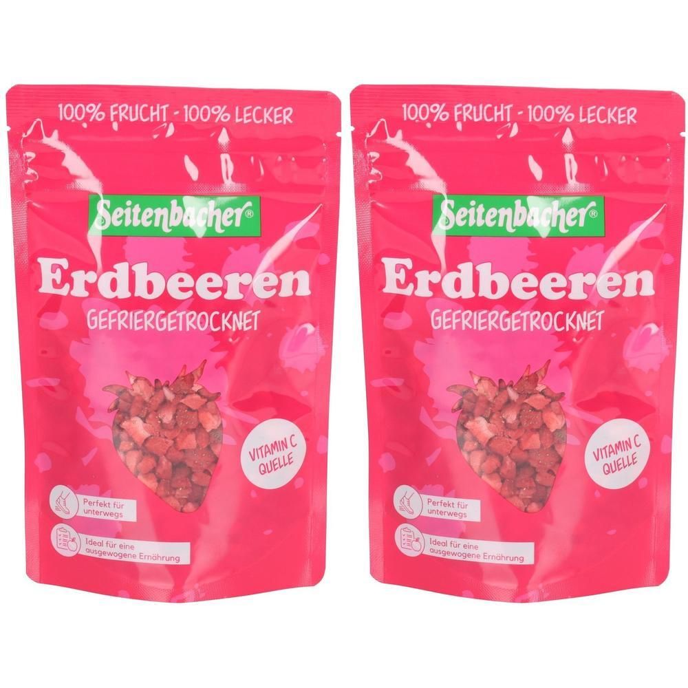 Seitenbacher Erdbeeren 2x 2x20 g