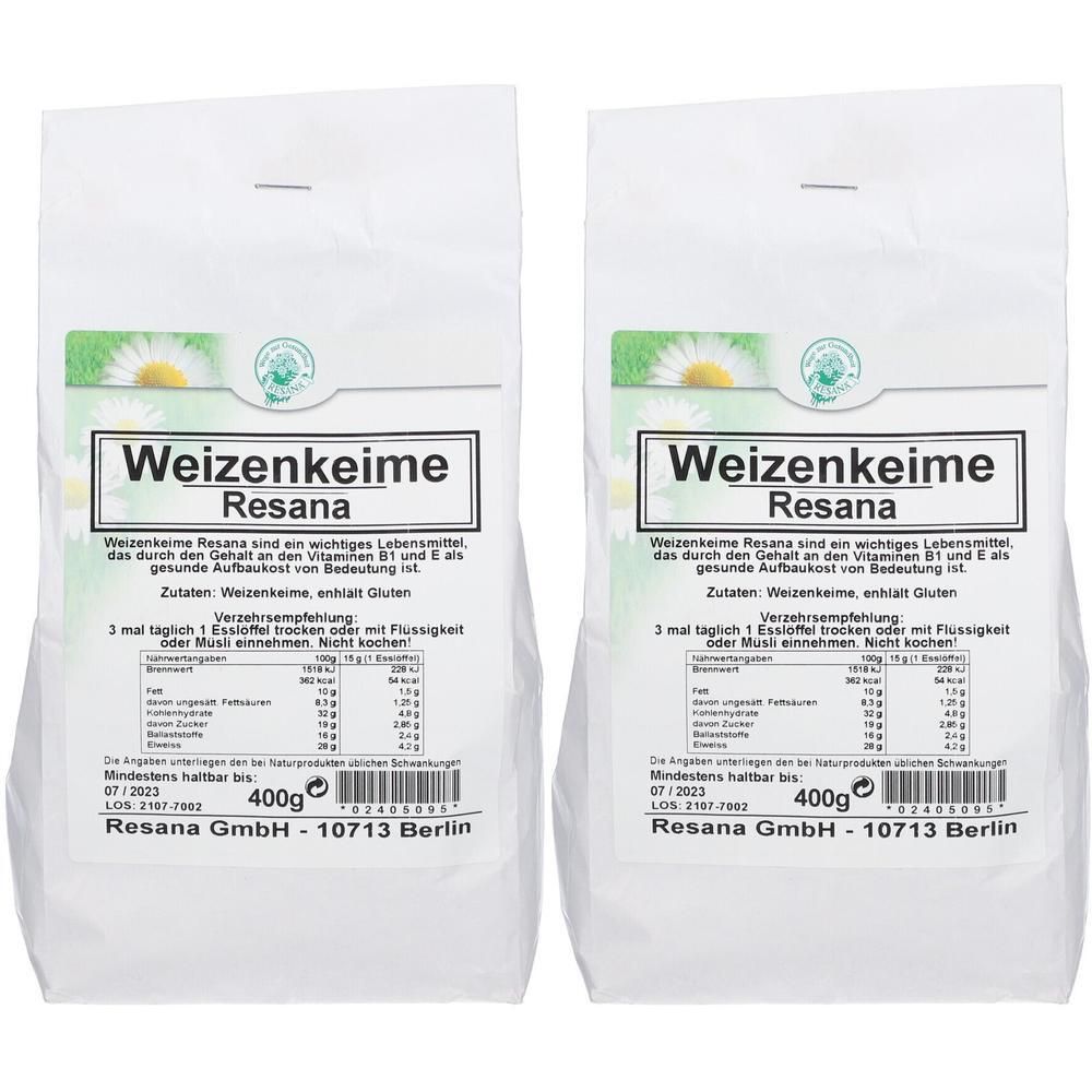 Weizenkeime Resana 2x 2x400 g