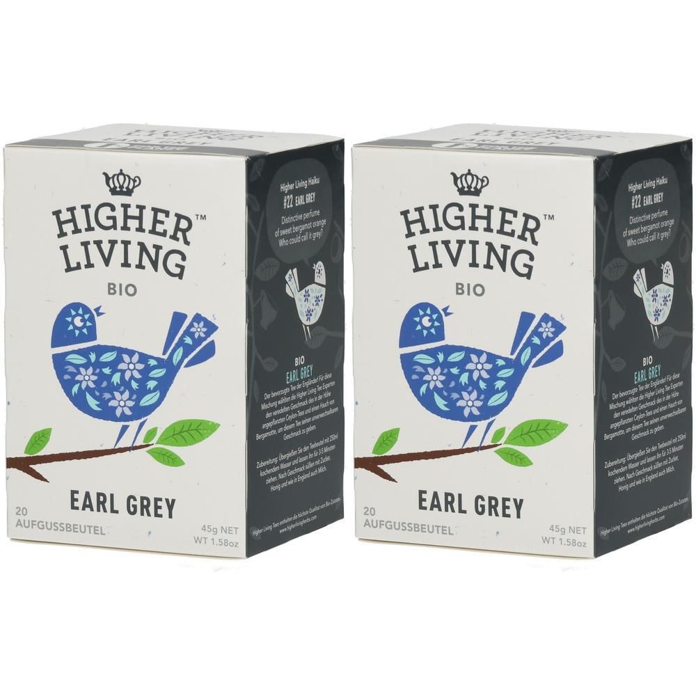 Higher Living - Earl Grey 2x 2x45 g