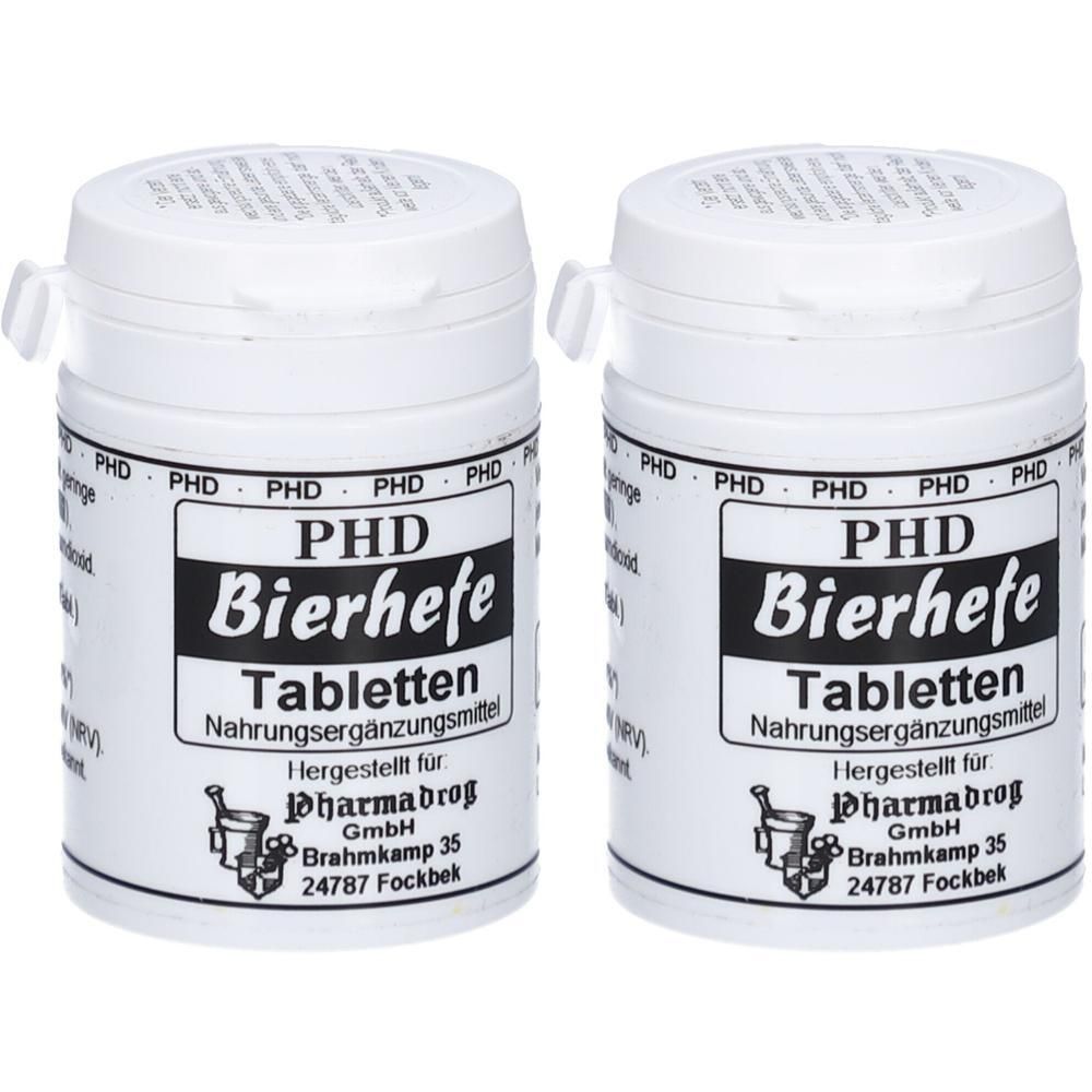 Bierhefe Tabletten 2x 2x90 St