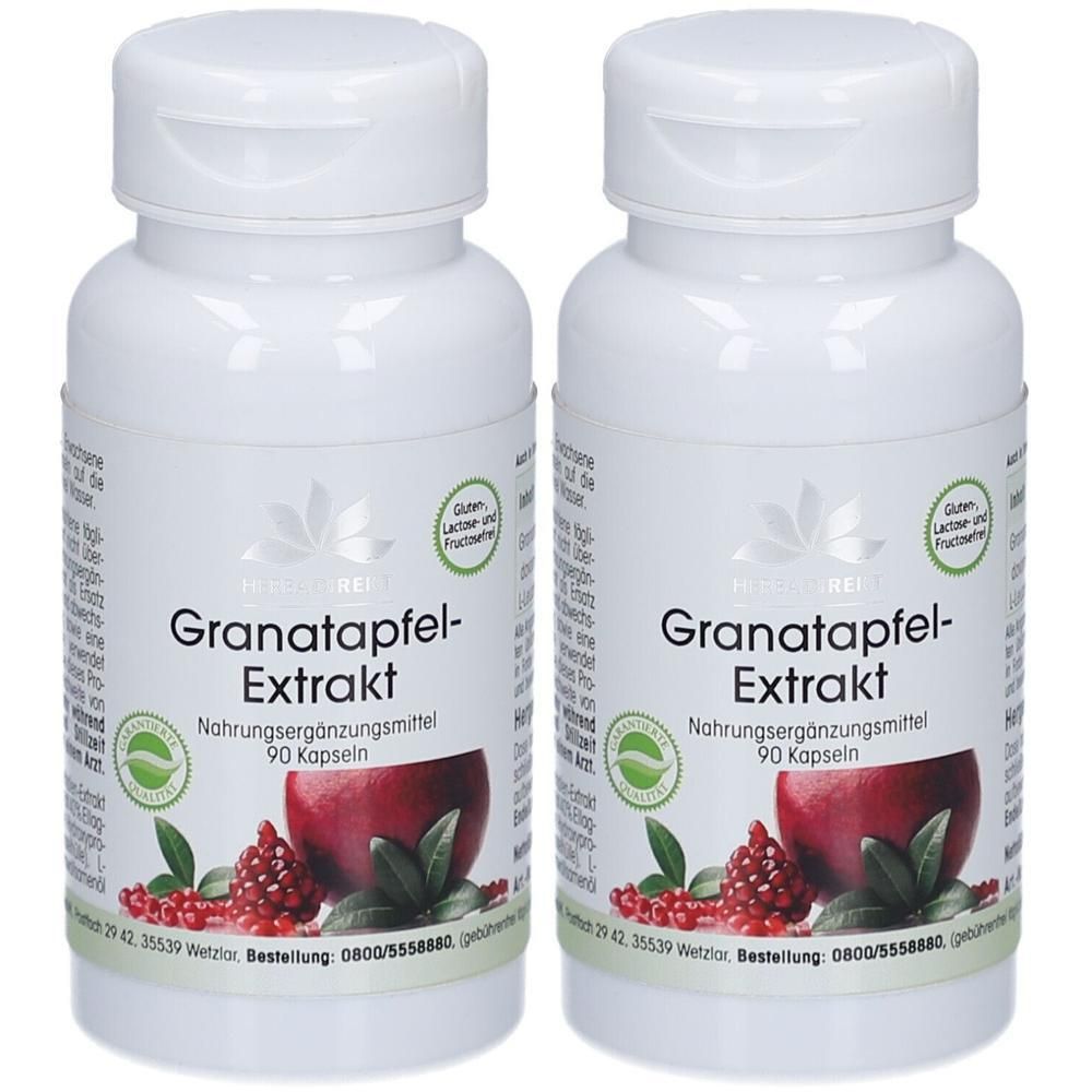 Granatapfel Extrakt Kapseln 2x 2x90 St