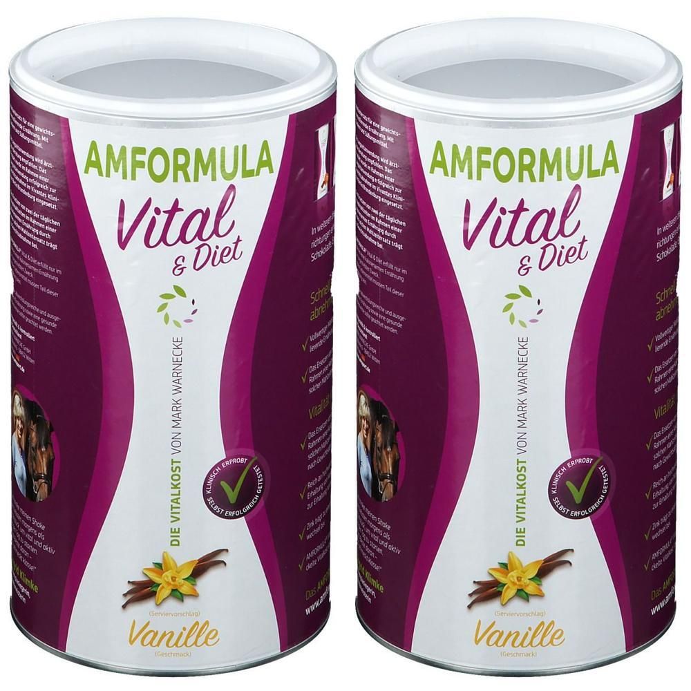 Amformula Diet Vanille Pulver 2x 2x490 g