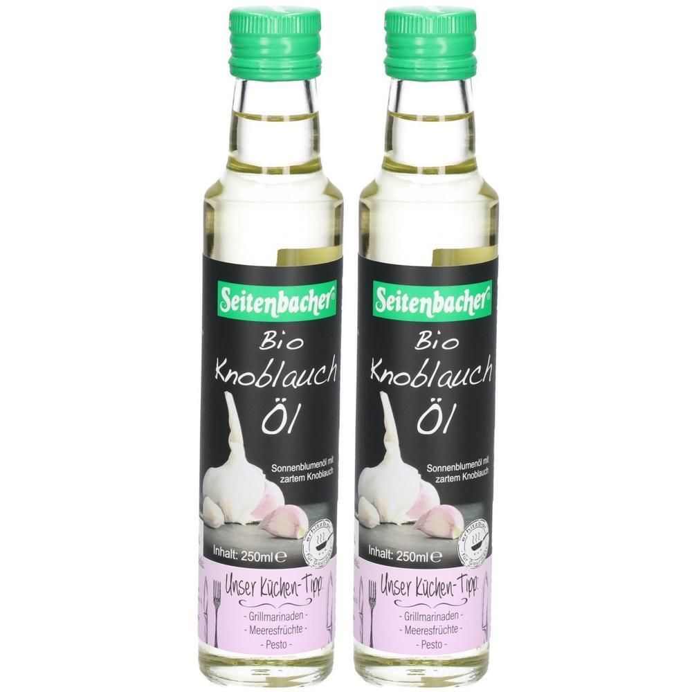 Seitenbacher Bio Knoblauch Öl 2x 2x250 ml