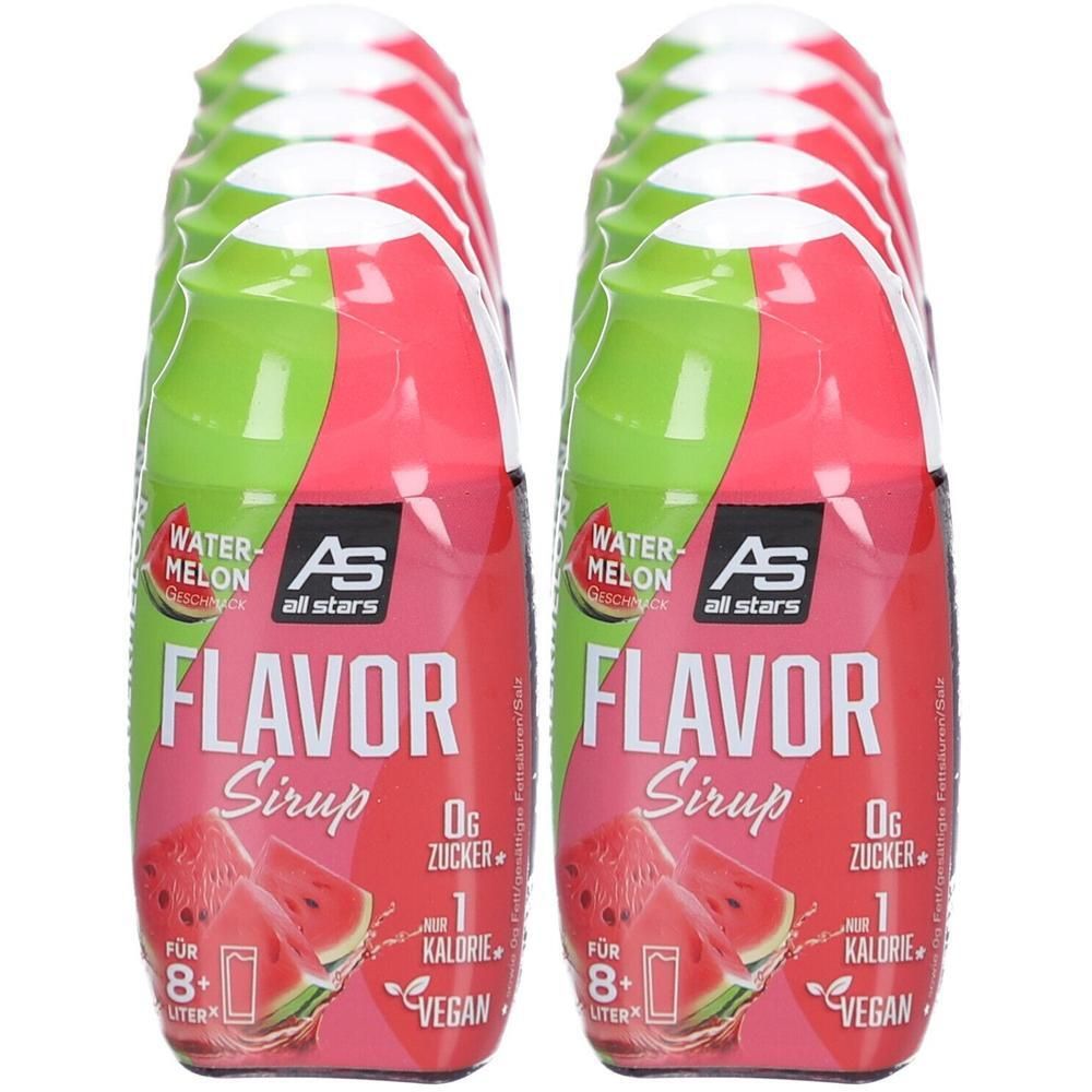 Flavor Sirup Watermelon 5x65ml Fläschchen 2x 2x65 ml