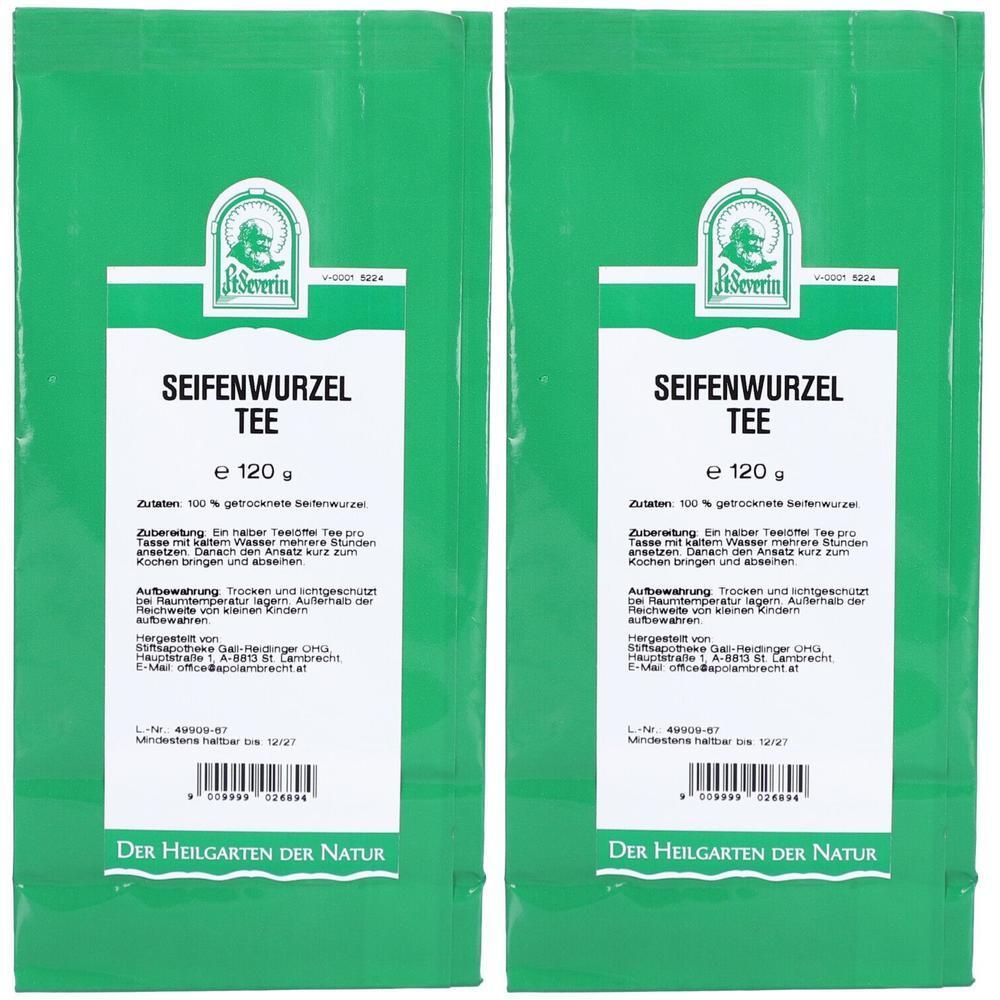Seifenwurzel Tee 2x 2x120 g