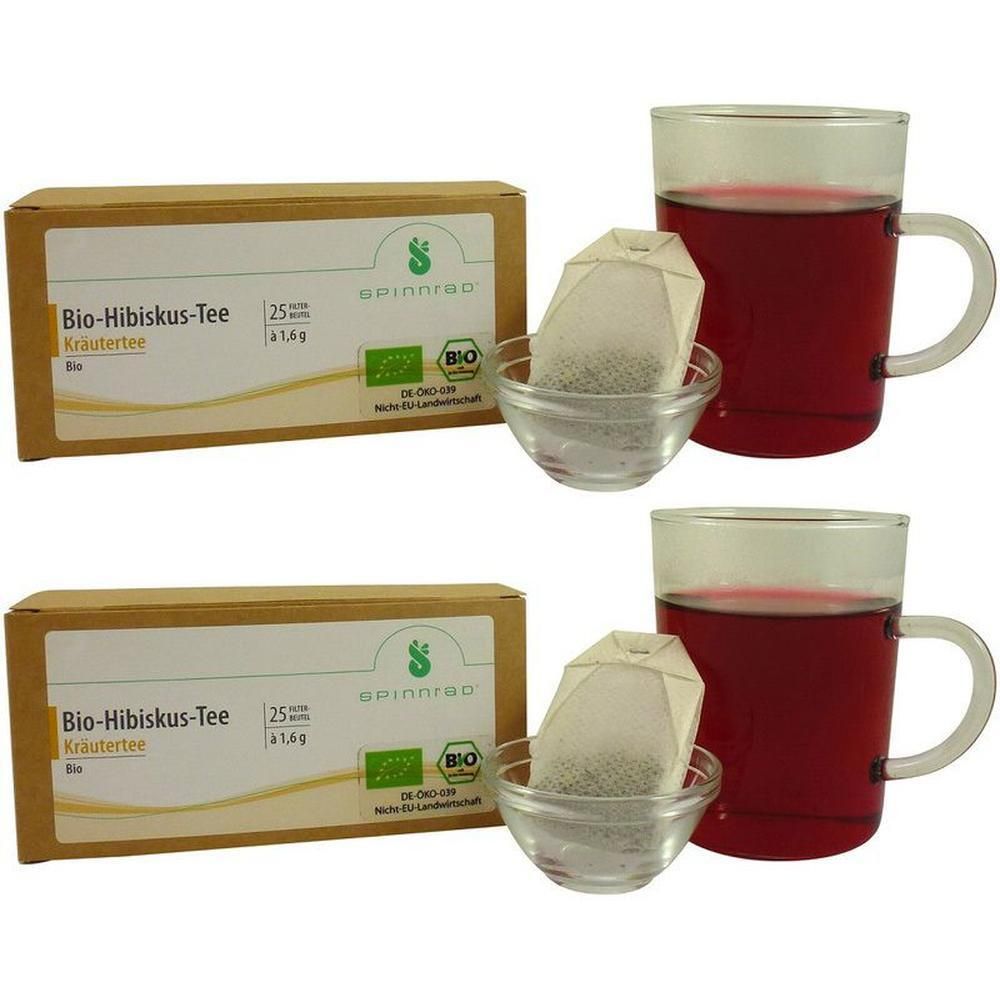 Hibiskustee Bio Filterbeutel 2x 2x25 St
