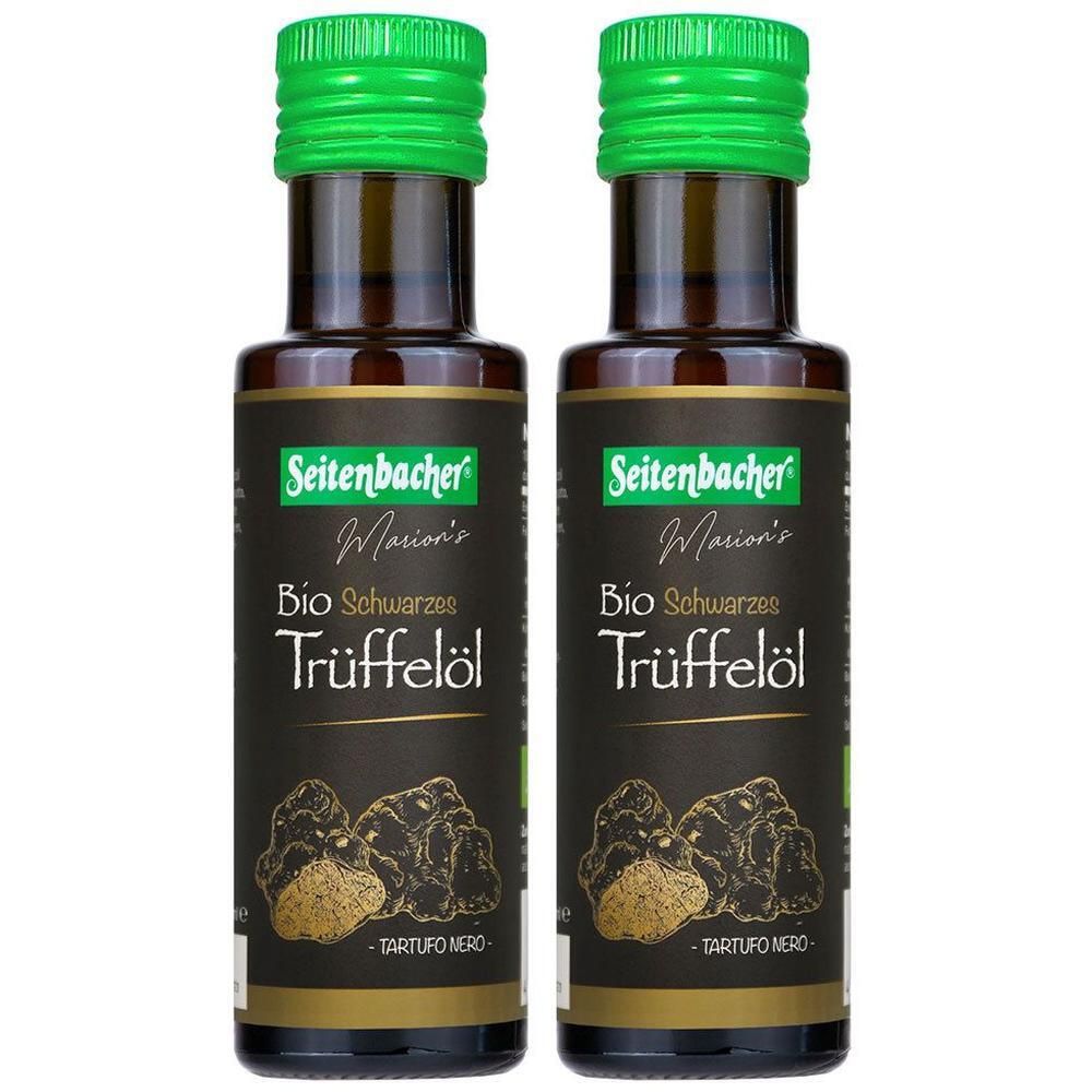 Seitenbacher Bio Trüffelöl Gourmet Schwarz 2x 2x100 ml