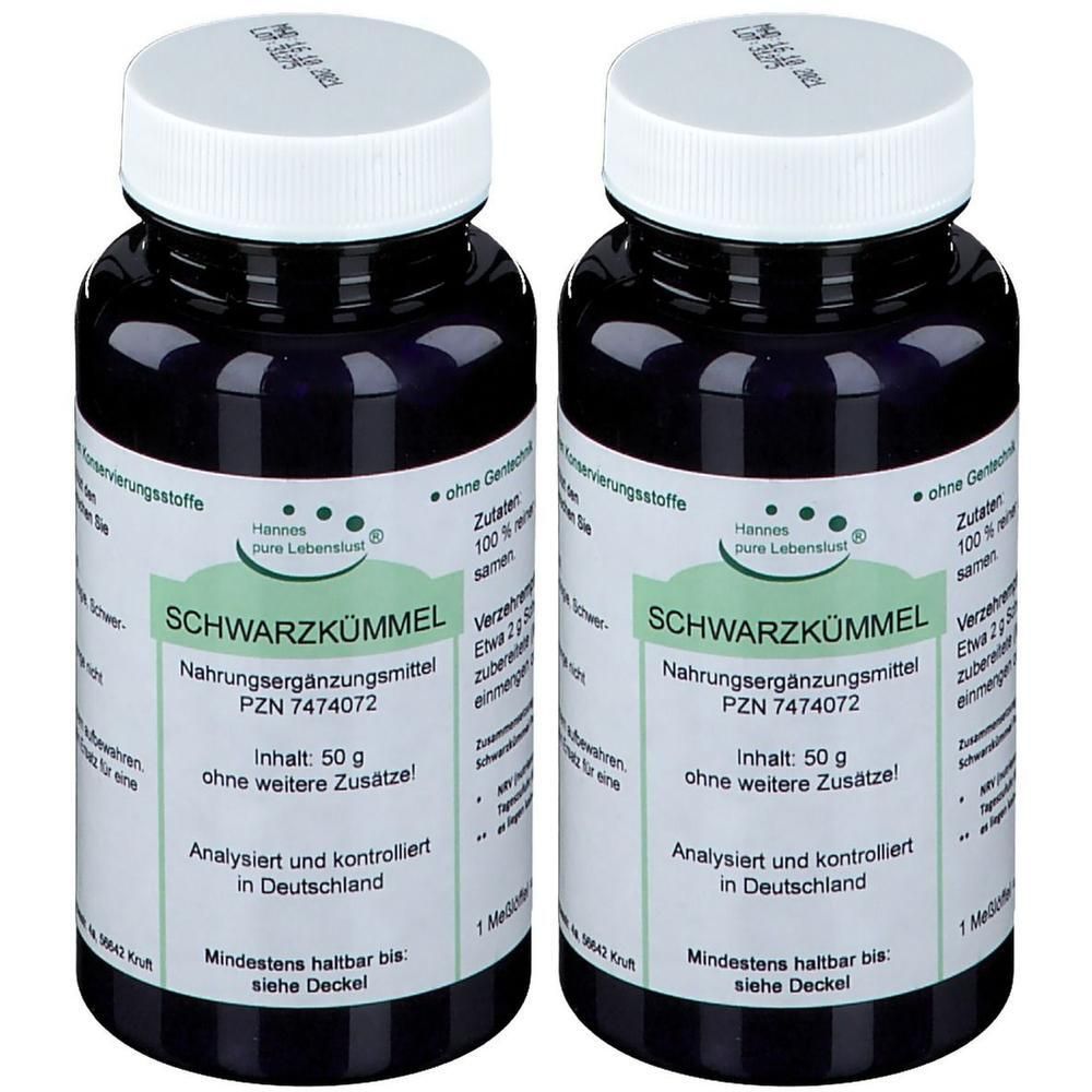 Schwarzkümmel Pulver 2x 2x50 g