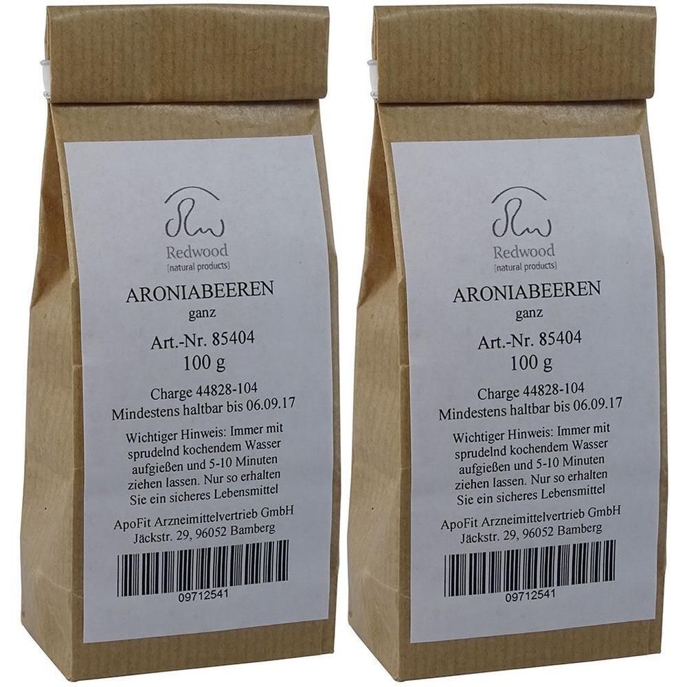 Aroniabeeren ganz 2x 2x100 g