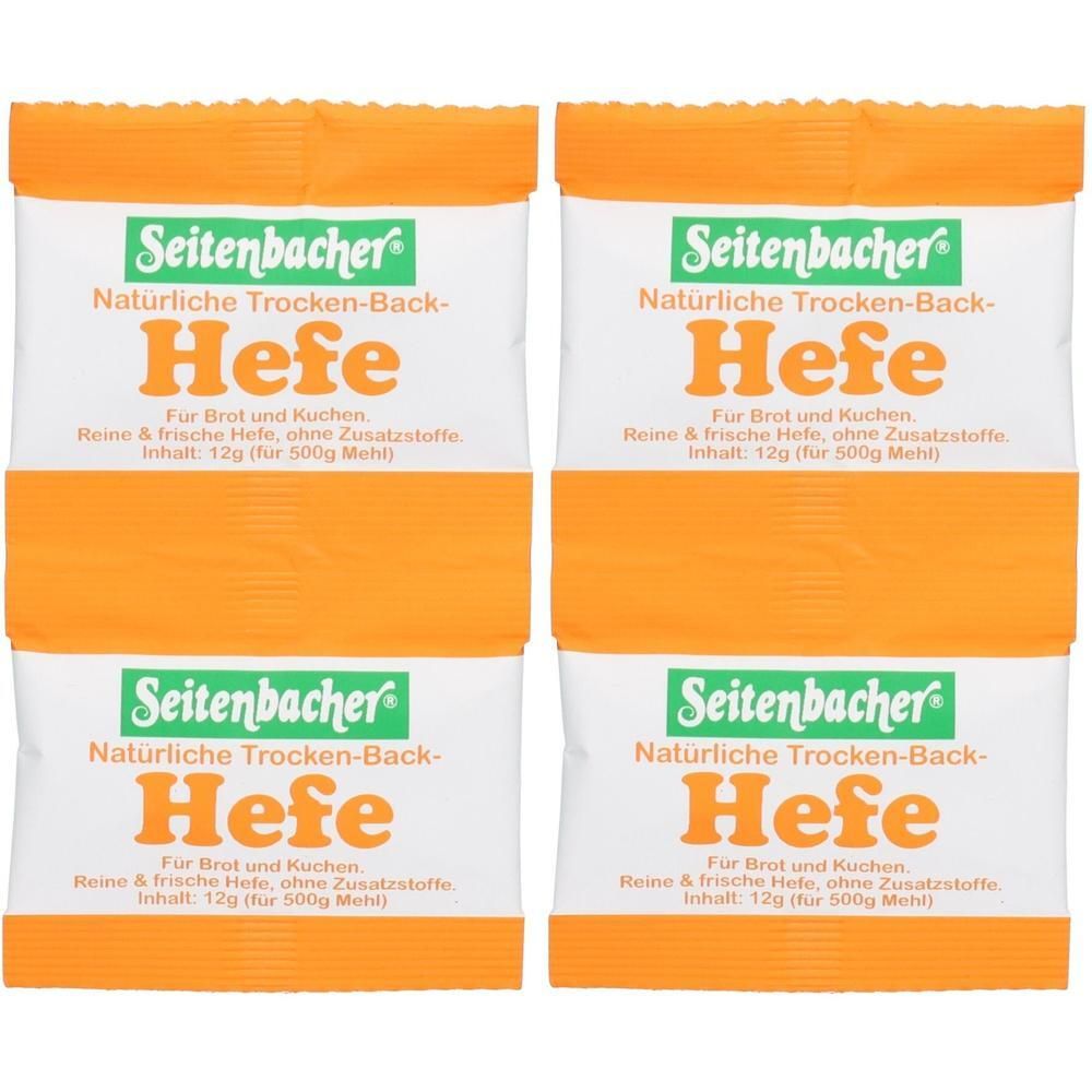 Seitenbacher Hefe Einzelbeutel, 2x12g 2x 2x2x12 g
