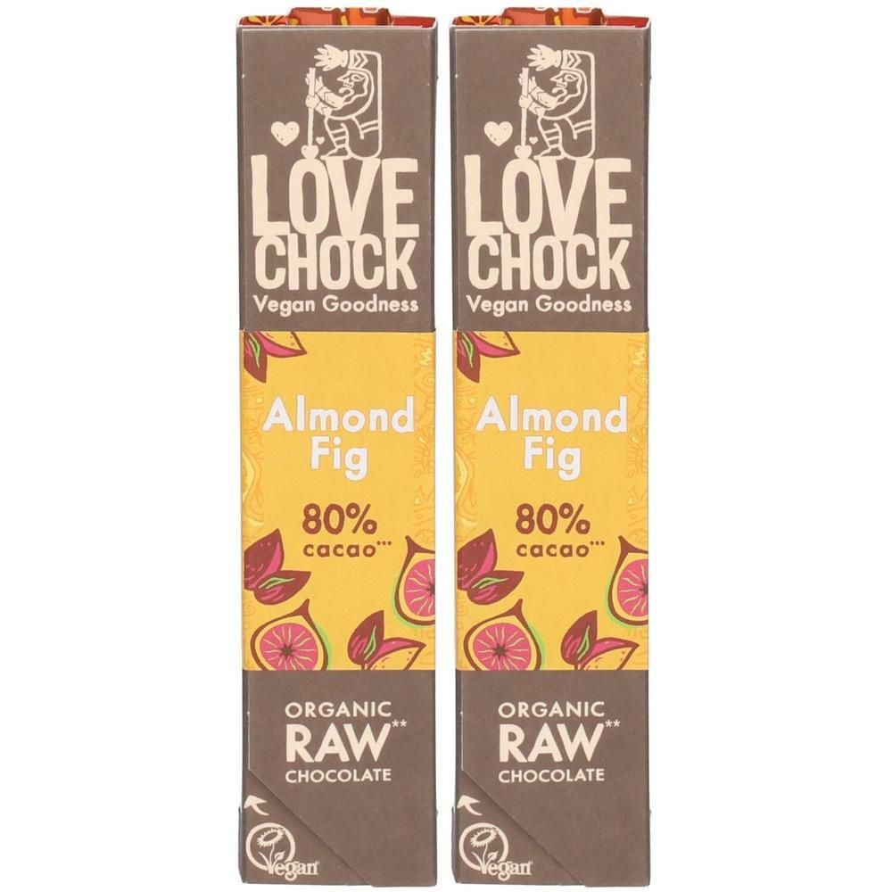 Lovechock Almond Fig 2x 2x40 g Schokolade