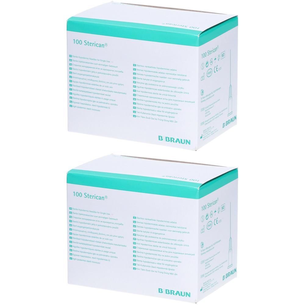 Sterican Einmalkanüle 23 G 30 mm 2x 2x100 St Kanüle