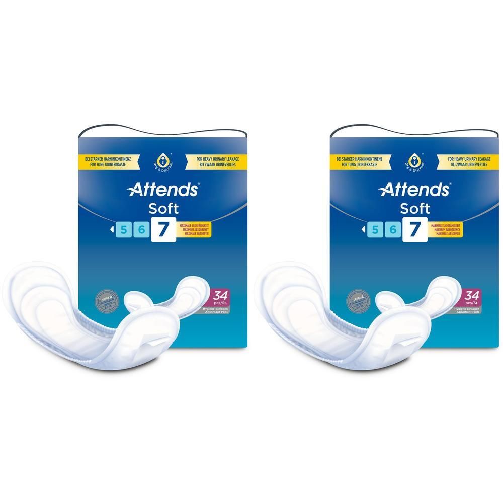 Attends Soft 7 2x 2x34 St
