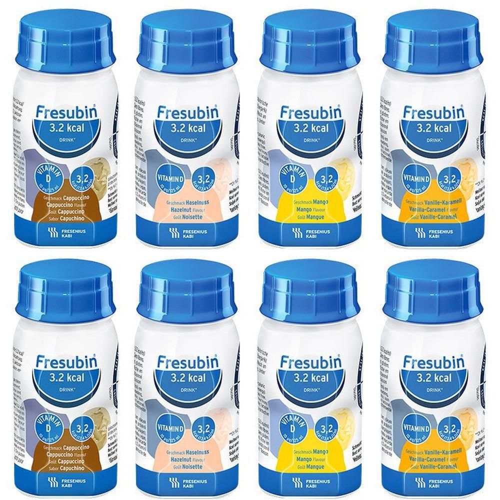 Fresubin 3.2 kcal Drink Mischkarton 2x 2x24x125 ml Flüssigkeit