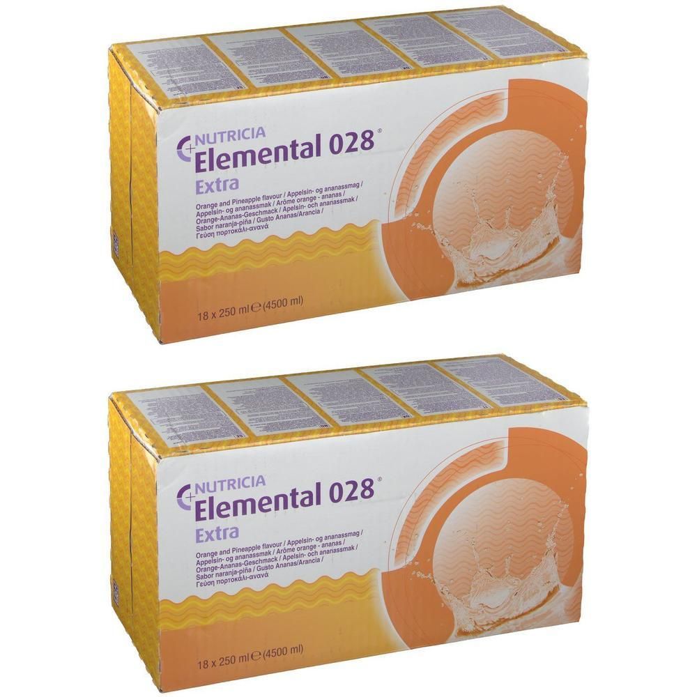 Elemental 028 Orange Ananas flüssig 2x 2x18x250 ml Flüssigkeit