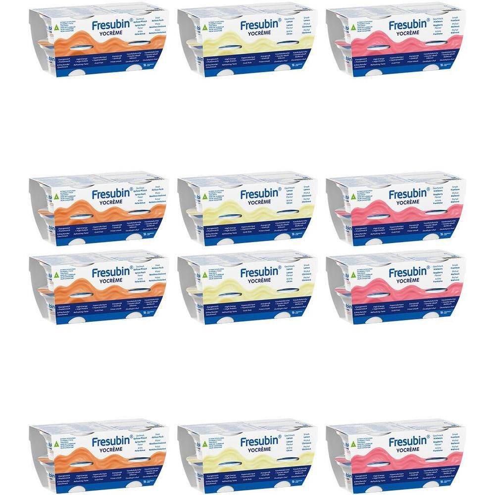 Fresubin YOcreme Mischkarton 2x 2x24x125 g Creme