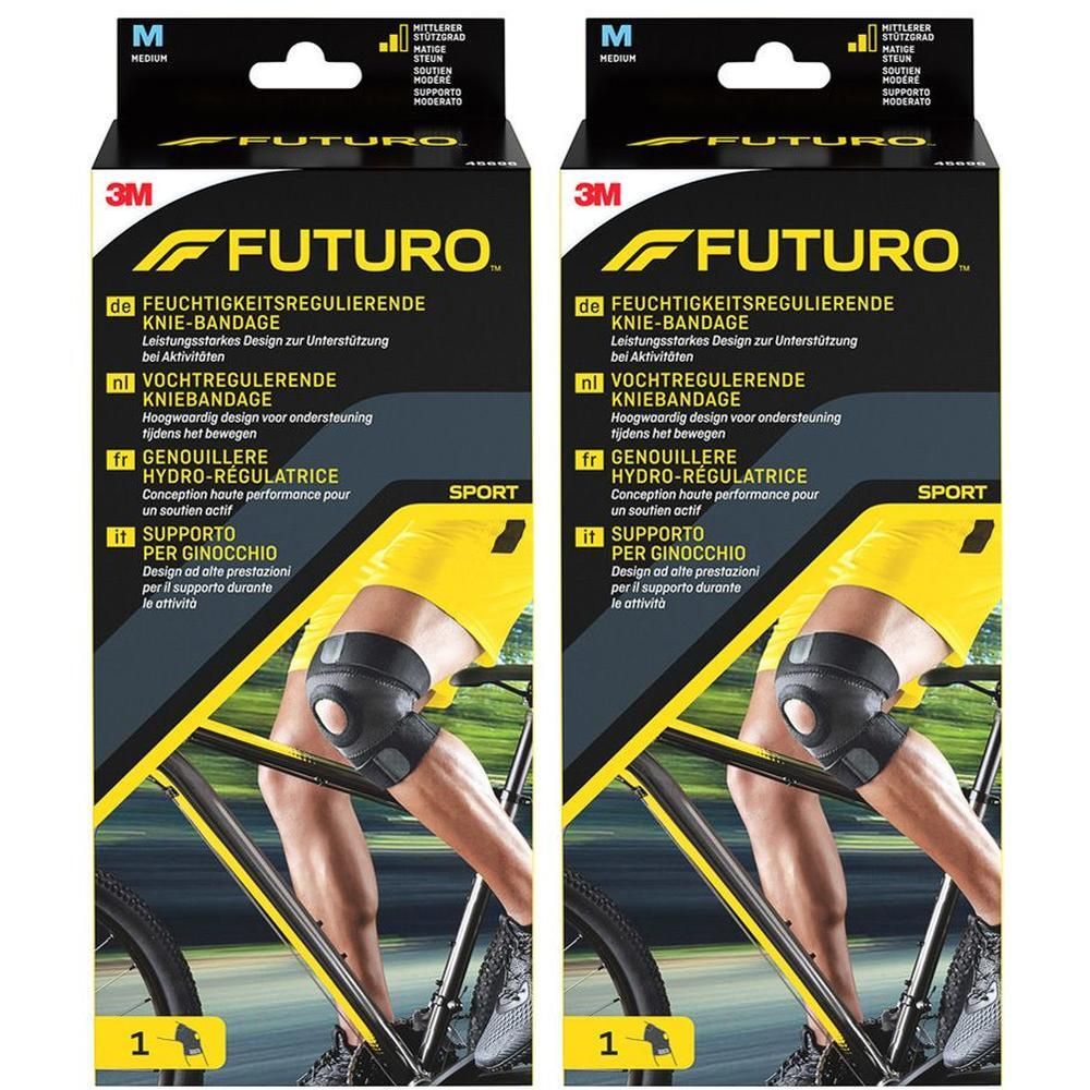 Futuro Sport Kniebandage M 2x 2x1 St Bandage(s)