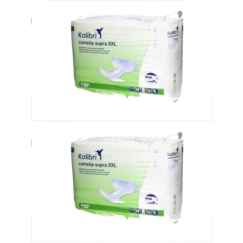 Kolibri comslip premium supra XXL 150-185 cm 2x 2x28 St Beutel