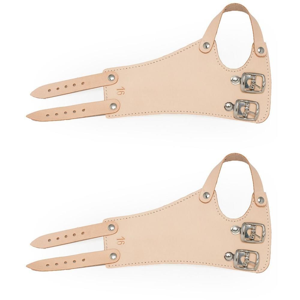 Handgelenkriemen 18 Leder links 2 Schn.gef. 2x 2x1 St Bandage(s)