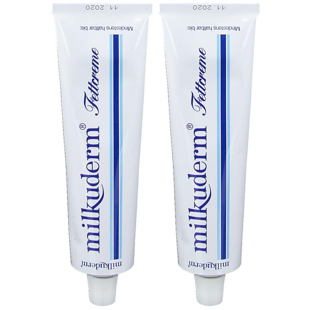 Milkuderm Fettcreme 2x 2x50 g Creme