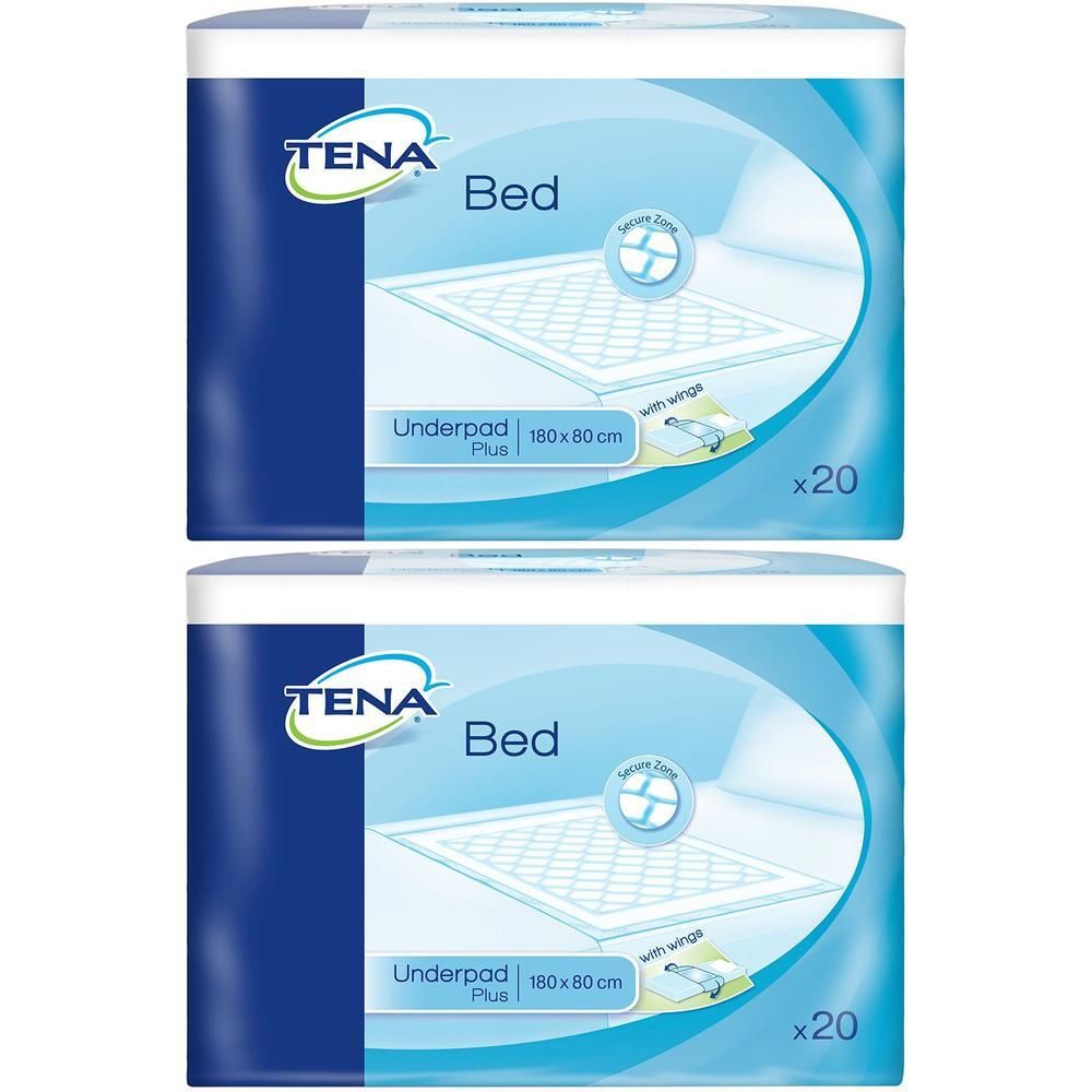 Tena BED plus wings 80x180 cm 2x 2x20 St