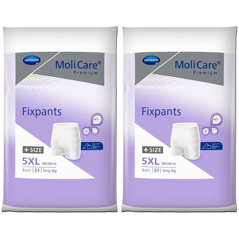 Molicare Premium Fixpants long leg Gr.5XL 2x 2x5 St
