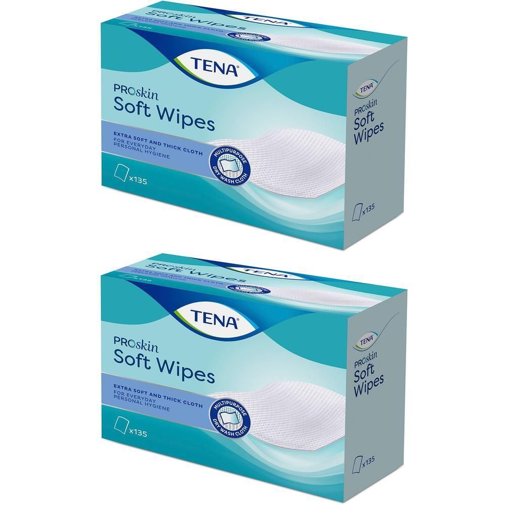 Tena Soft Wipe 19x30 cm 2x 2x135 St Tücher