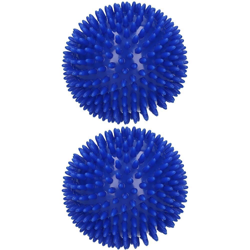 Massageball Igelball 10 cm blau 2x 2x1 St Ball new