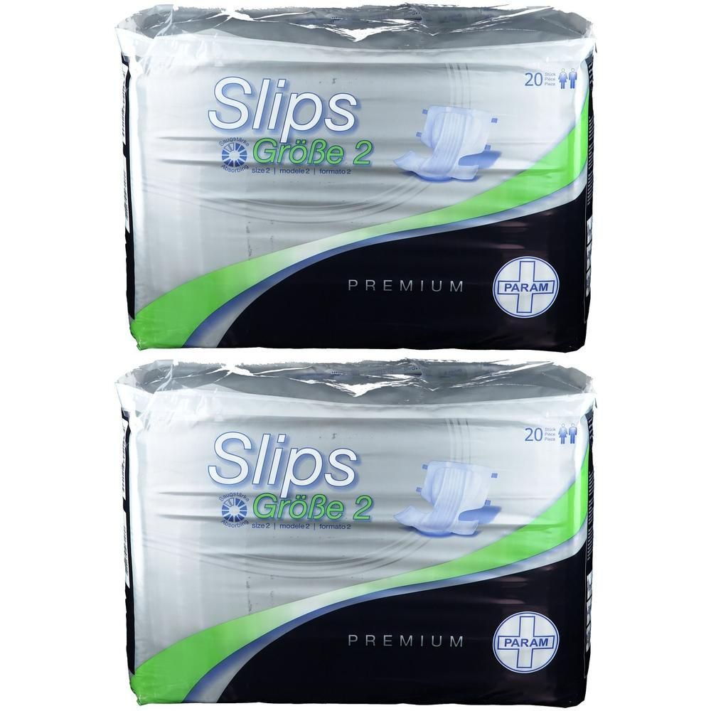 Param Slip Premium Tag Gr.2 2x 2x20 St Beutel