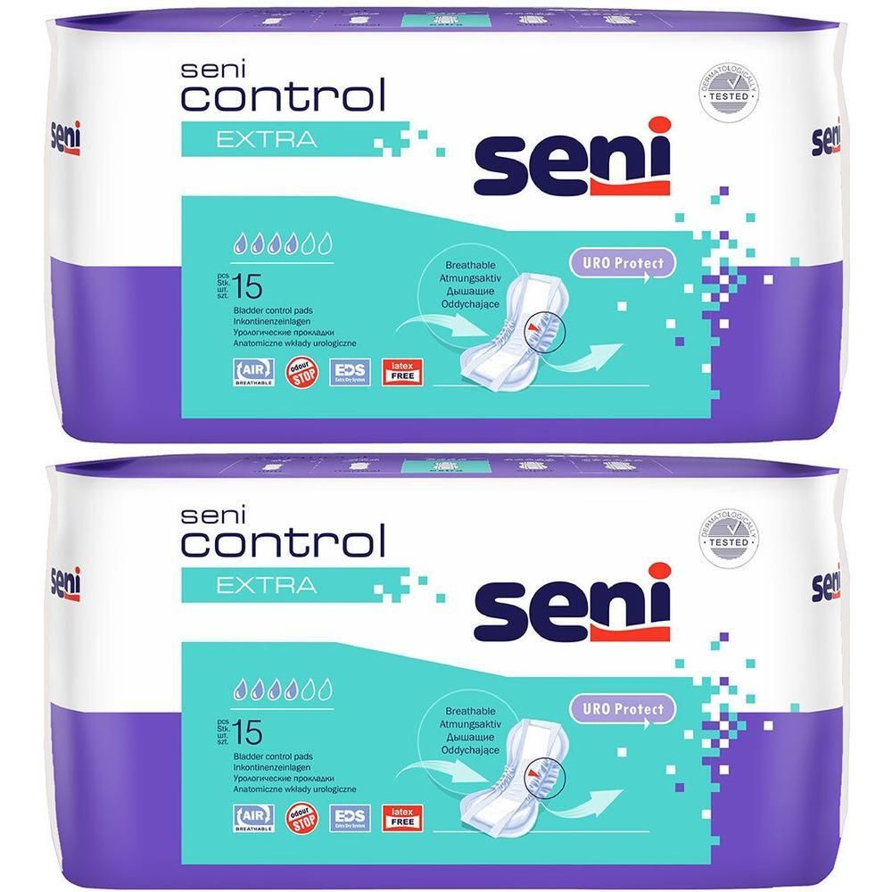 Seni Control Inkontinenzeinlage extra 2x 2x15 St