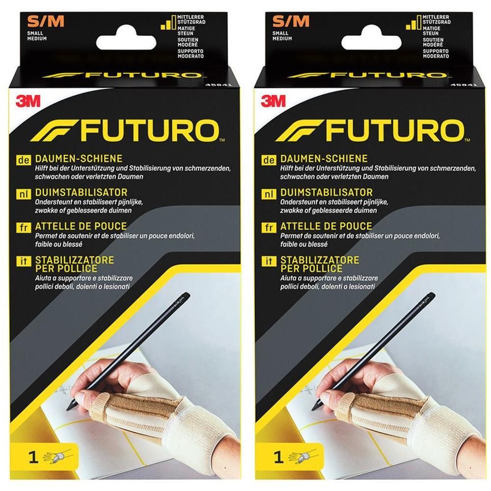 Futuro Daumen-Schiene S/M 2x 2x1 St Bandage(s)