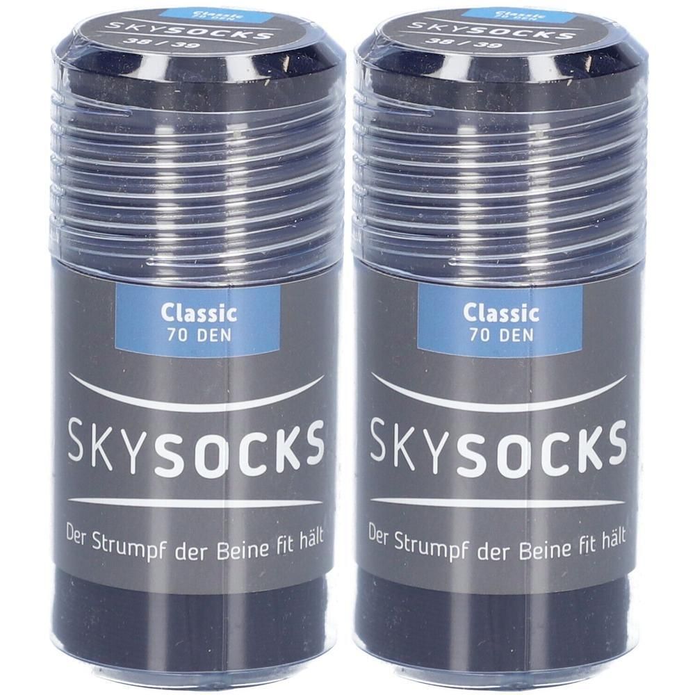 Skysocks classic 70den AD 38/39 navy 2x 2x2 St