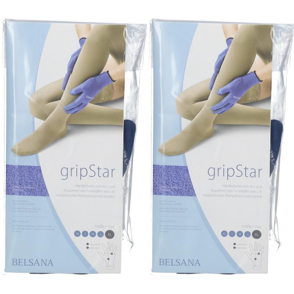 Belsana grip-Star Spezialhandschuhe Gr.XL 2x 2x2 St Handschuhe