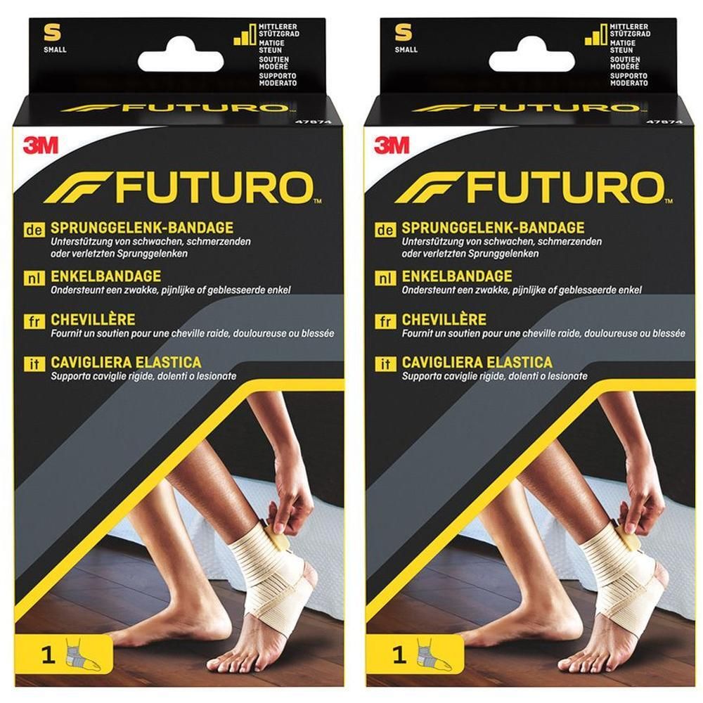 Futuro Sprunggelenkbandage S 2x 2x1 St Bandage(s)