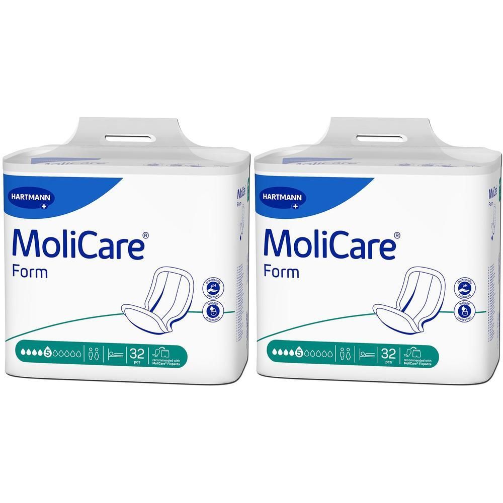 Molicare Form 5 Tropfen 2x 2x32 St