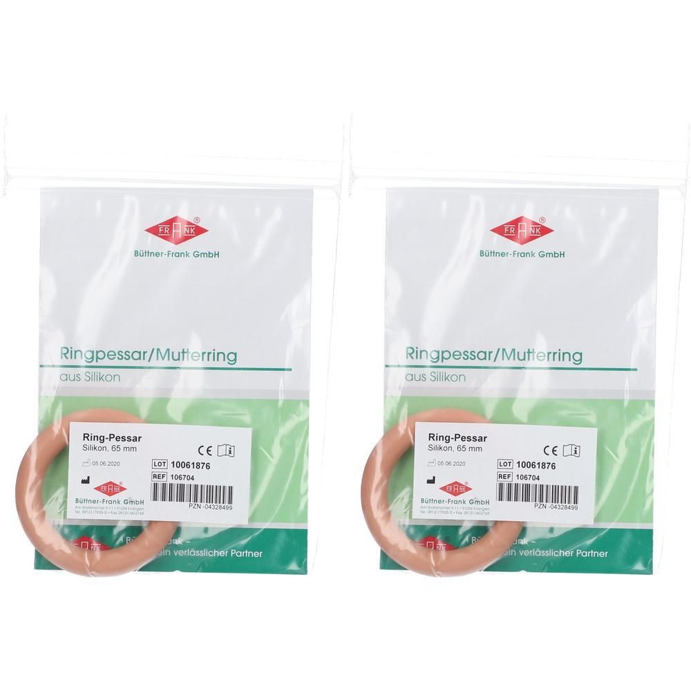 Ringpessar Silikon 65 mm 2x 2x1 St Vaginalring