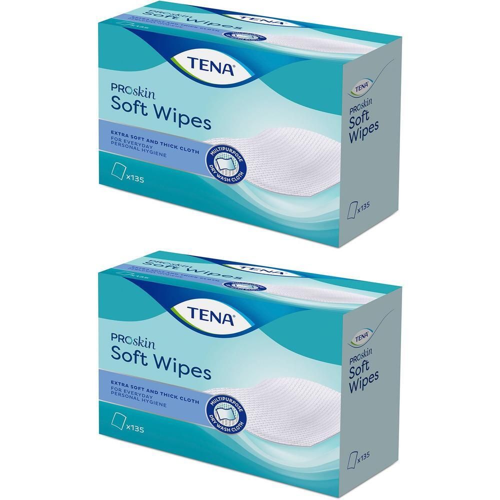 Tena Soft Wipe 30x32 cm 2x 2x135 St Tücher