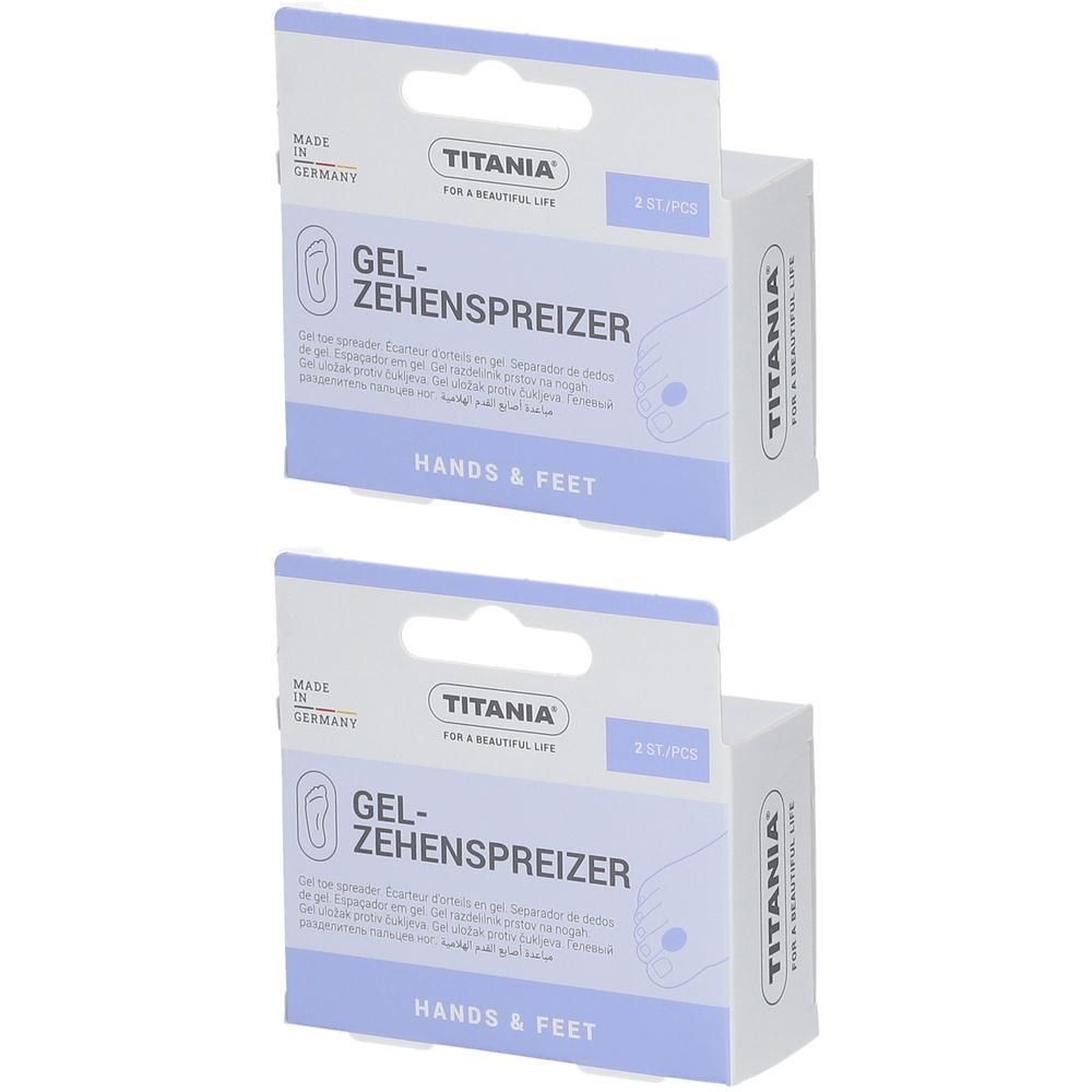 Zehenspreizer aus Gel Titania 2x 2x2 St