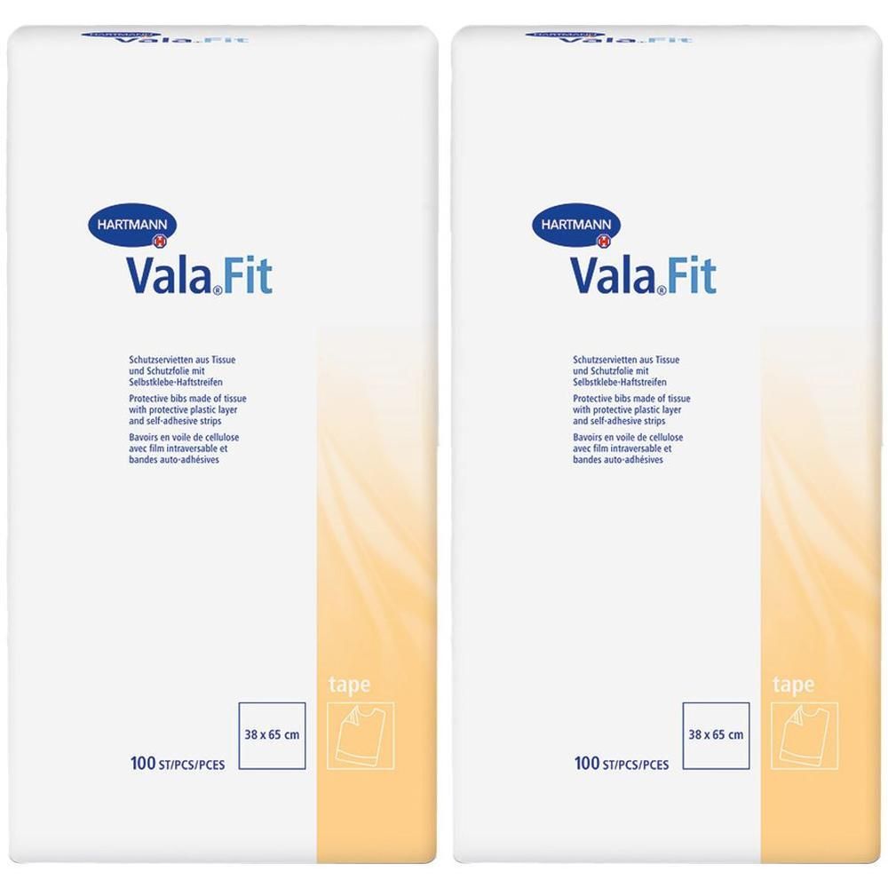 Valafit Tape Schutzlätzchen 37x65 cm 2x 2x100 St