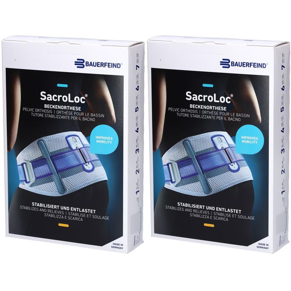 Sacroloc Beckenorth.z.Stabilisierung Gr.3 titan 2x 2x1 St Bandage(s)