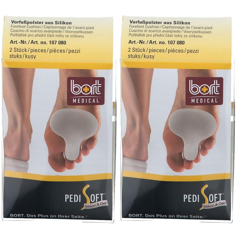 Bort PediSoft Vorfußpolster 2x 2x2 St