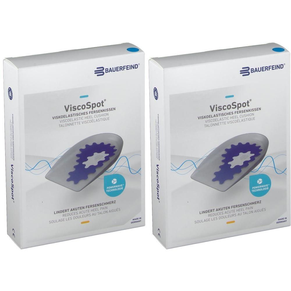 Viscospot Fersenkissen rechts Gr.2 2x 2x2 St