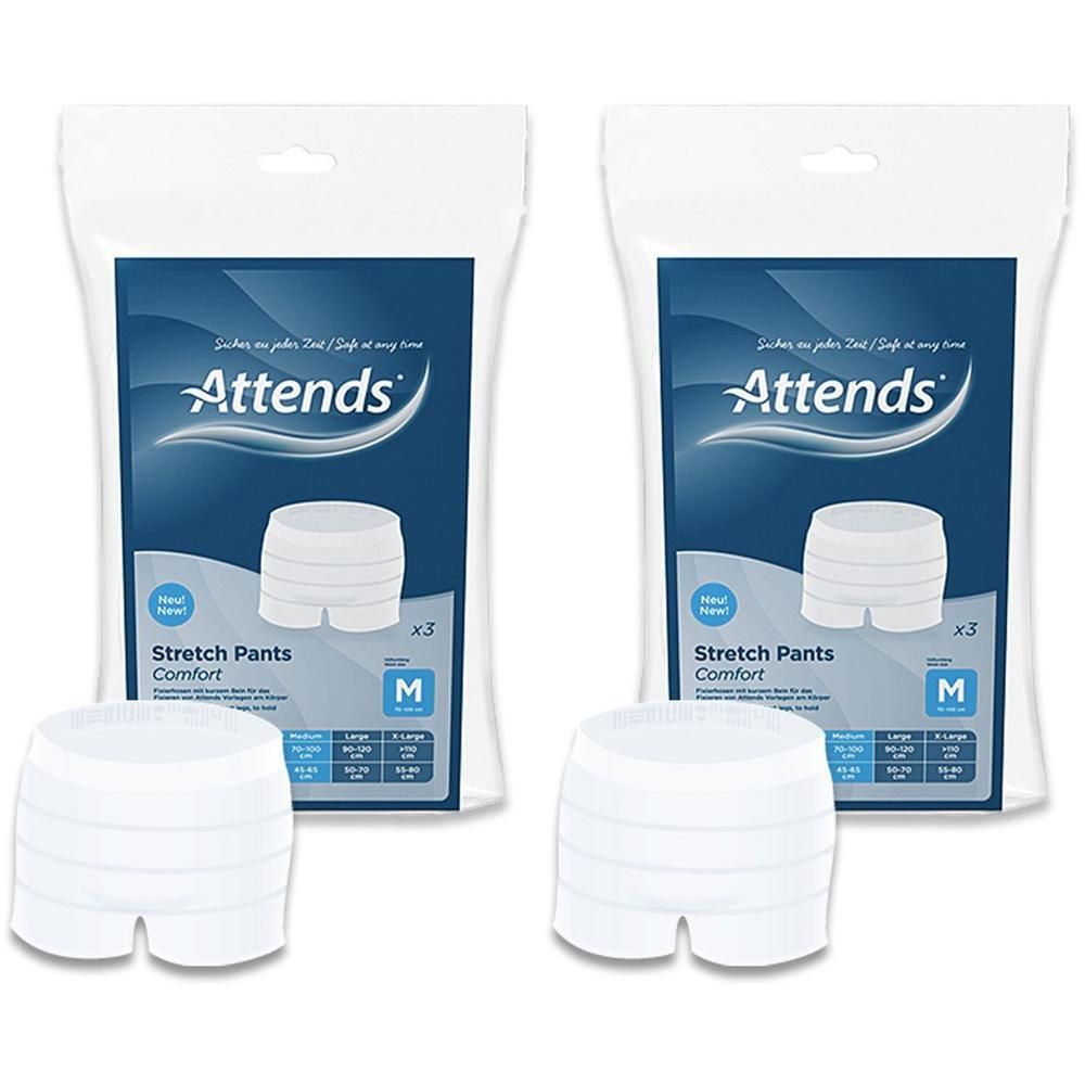 Attends Stretch Pants Comfort M 2x 2x3 St