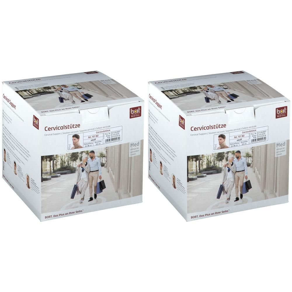 Bort Cervicalst.9 cm S haut 2x 2x1 St Bandage(s)
