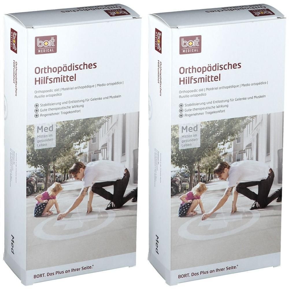 Bort Soft volare CTS-Schiene links M grau 2x 2x1 St Bandage(s)