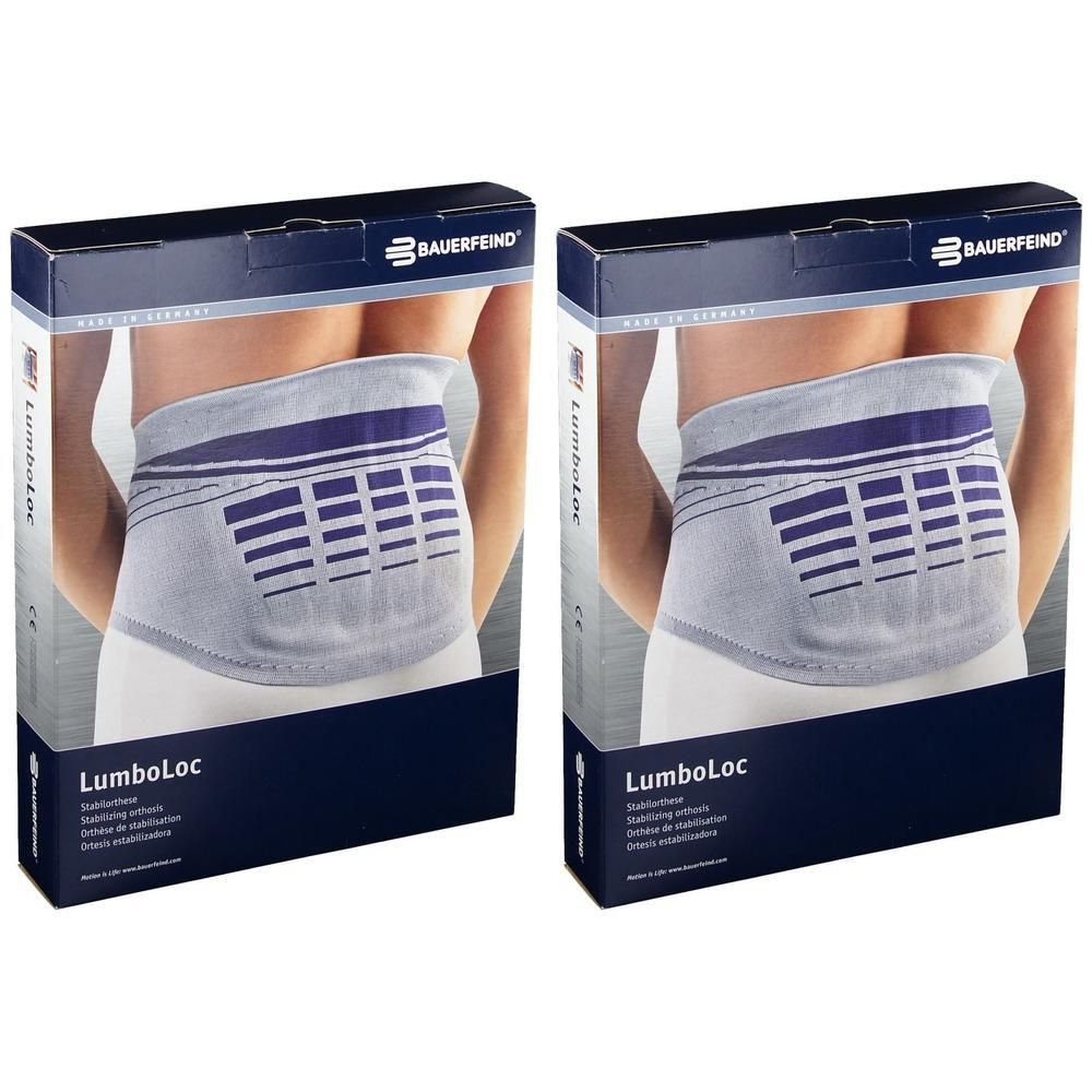Lumboloc Rückenstützbandage Gr.3 titan 2x 2x1 St Bandage(s)