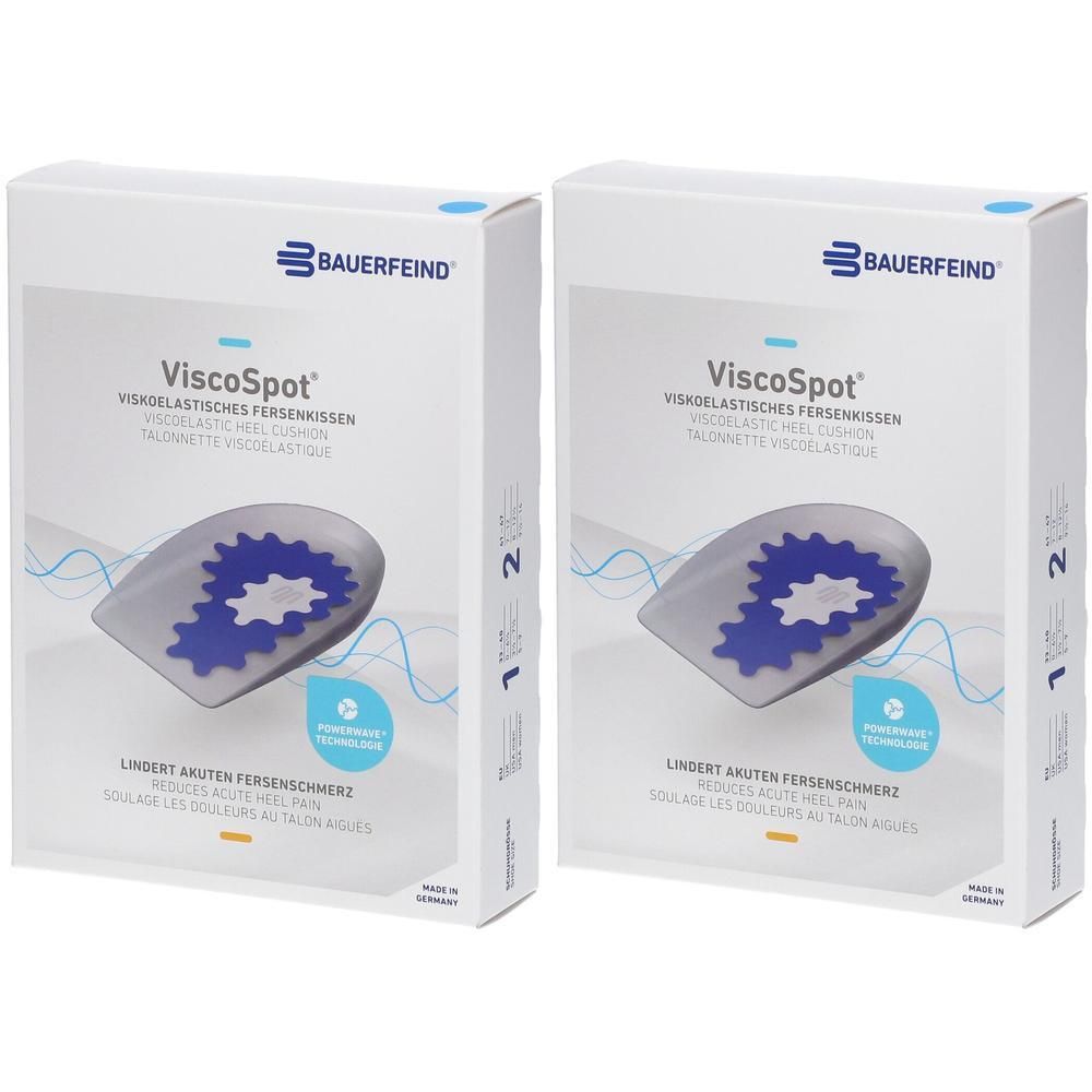 Viscospot Fersenkissen links Gr.1 2x 2x2 St